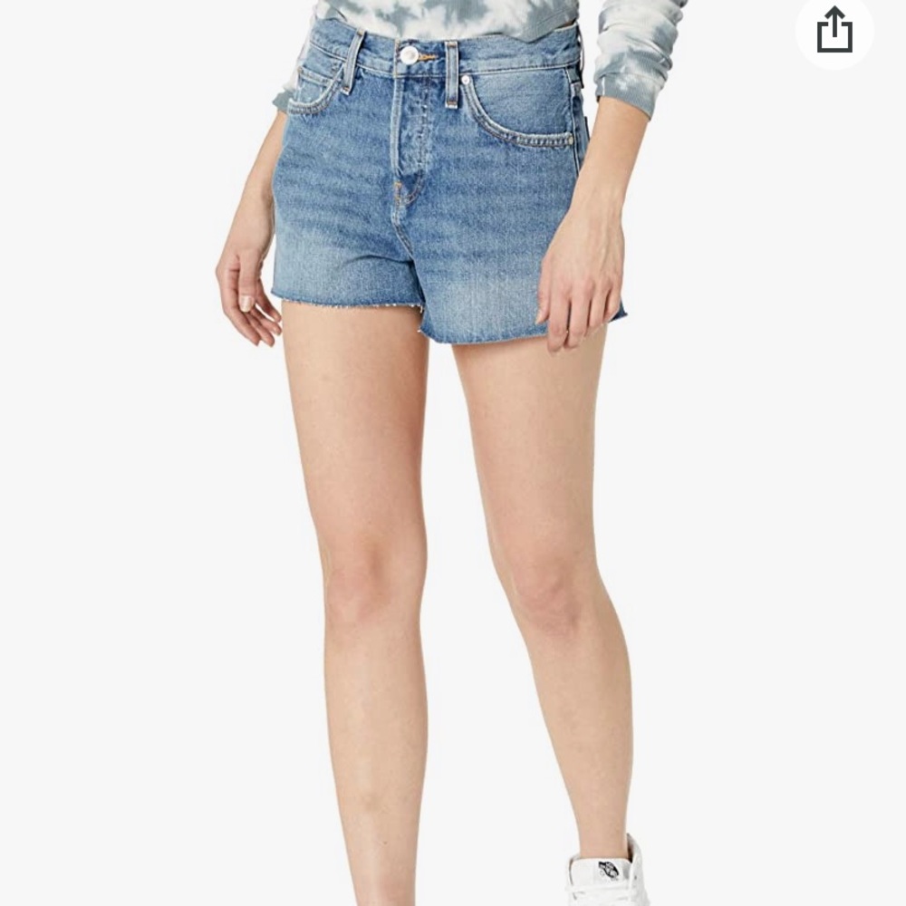 Hudson Lori high rise jean shorts